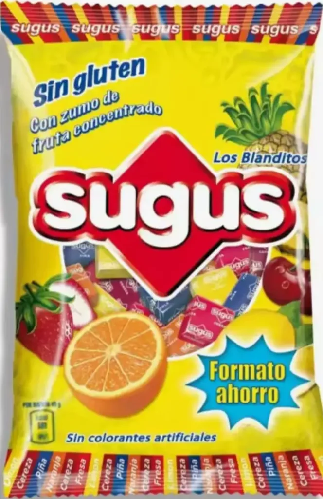 Caramelos de sabores y clásicos de colores variados